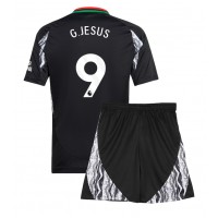 Camiseta Arsenal Gabriel Jesus #9 Segunda Equipación Replica 2024-25 para niños mangas cortas (+ Pantalones cortos)